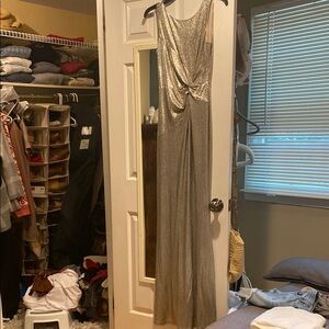 Calvin Klein Gold Maxi Dress
